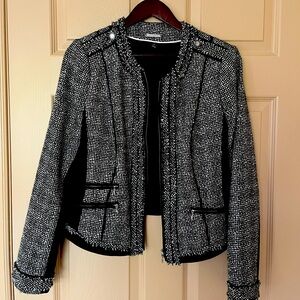 White House Black Market Tweed Blazer Jacket